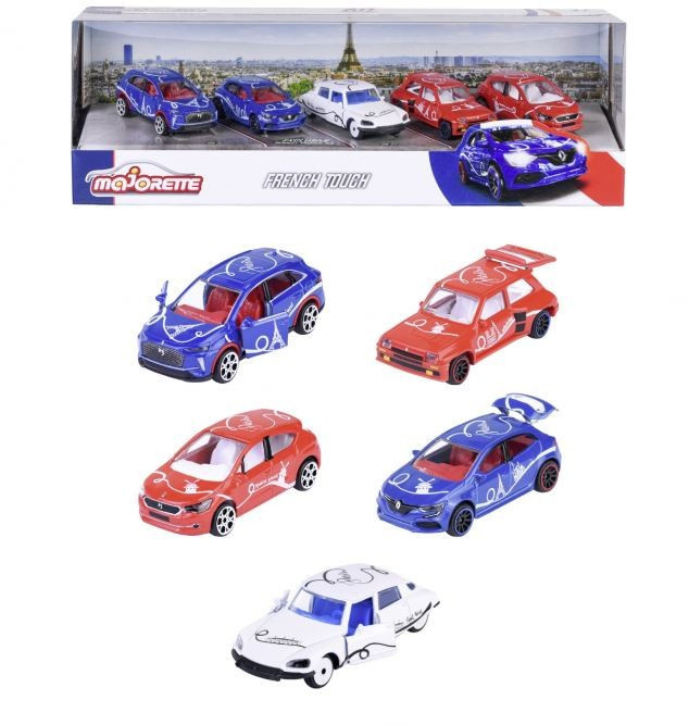 Simba Set vehicles Majorette French Touch 5 pack