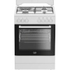 Beko gaasipliit elektriahjuga FBE63131WCS Gas Cooker, valge