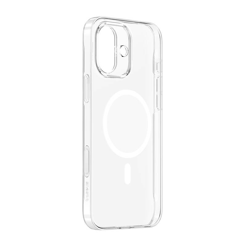 Baseus kaitsekest iP16 TouchButton Magnetic Phone Case (transparent)