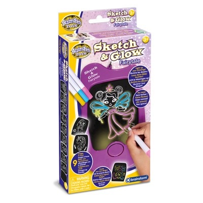 MG DYSTRYBUCJA Brainstorm Tablet Sketch & Glow - Fairy tales