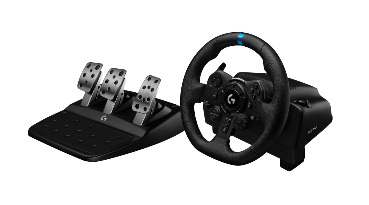 Logitech mängurool G923 + Shifter Bundle (PC/PS4/PS5)