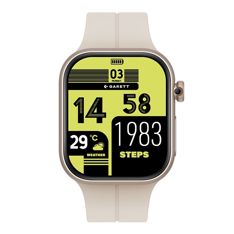 Garett nutikell Smartwatch Next AI 4G hõbedane