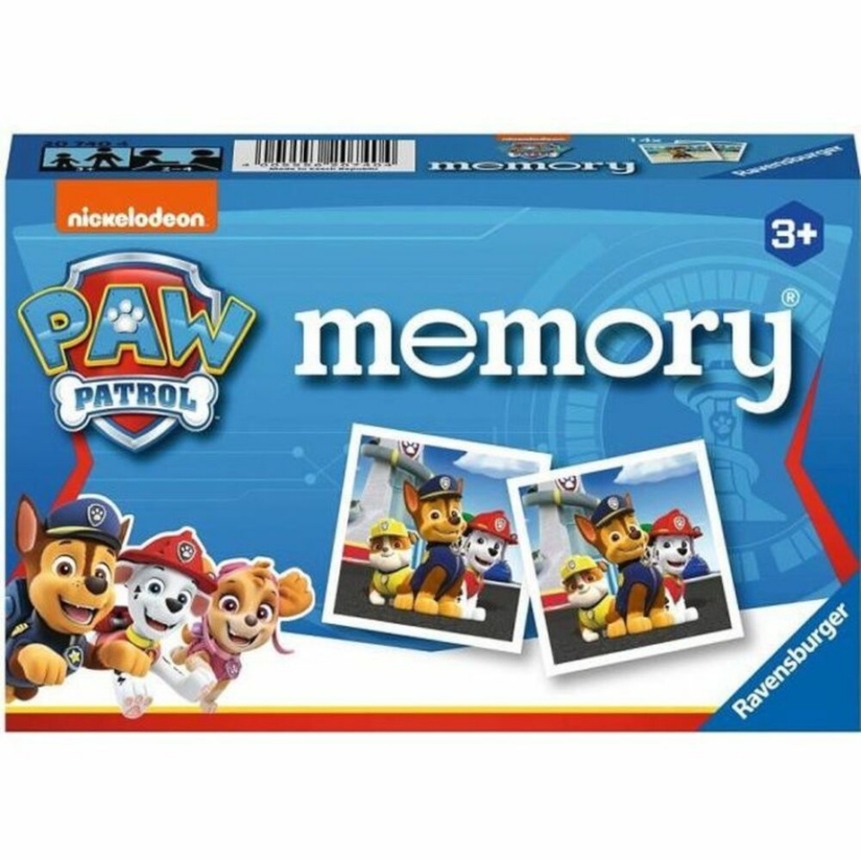 Ravensburger arendav mäng kolm-ühes memory Paw Patrol