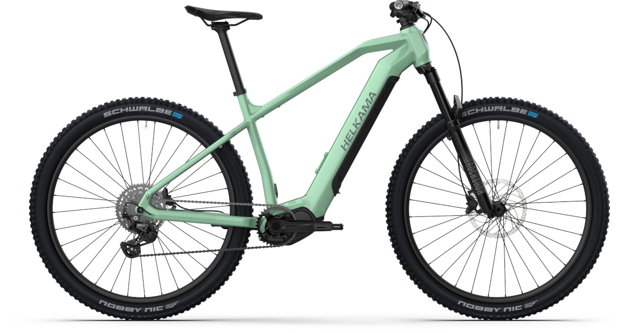 Helkama elektrijalgratas X, (21") 29", 10-käiguline, laguuniroheline