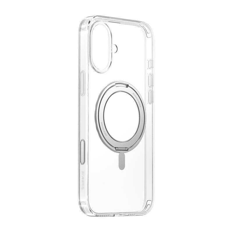 Baseus kaitsekest SkyRing 360° iP16 magnetic case with stand (transparent)