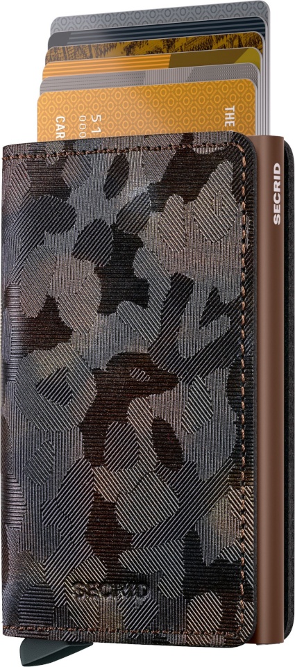 Secrid Slimwallet džunglipruun rahakott