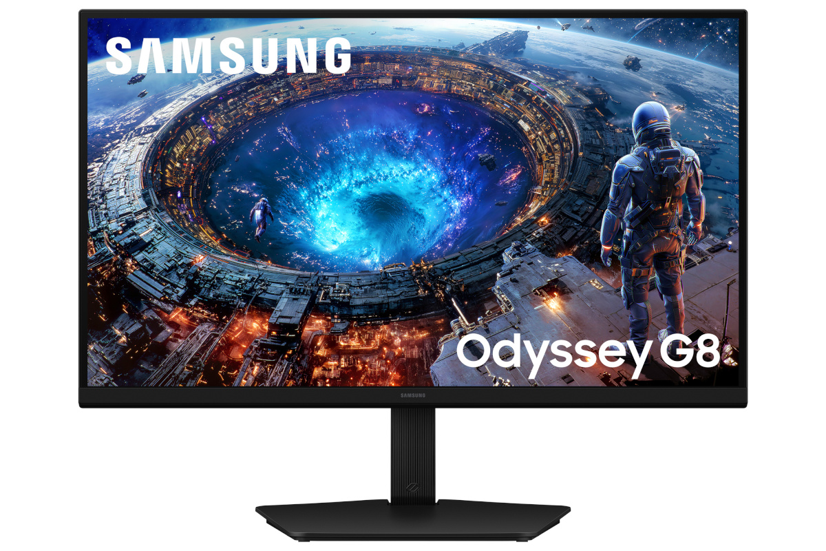 Samsung monitor 27" Odyssey G8 (G80HF) 5K kiire IPS 180Hz/360Hz mängumonitor