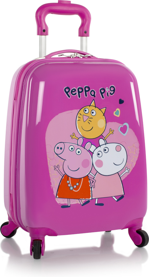 Heys laste kohver Pipsa Possu, roosa