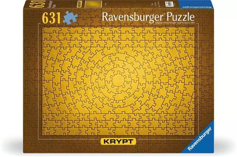 Ravensburger pusle 631-osaline Krypt kuldne