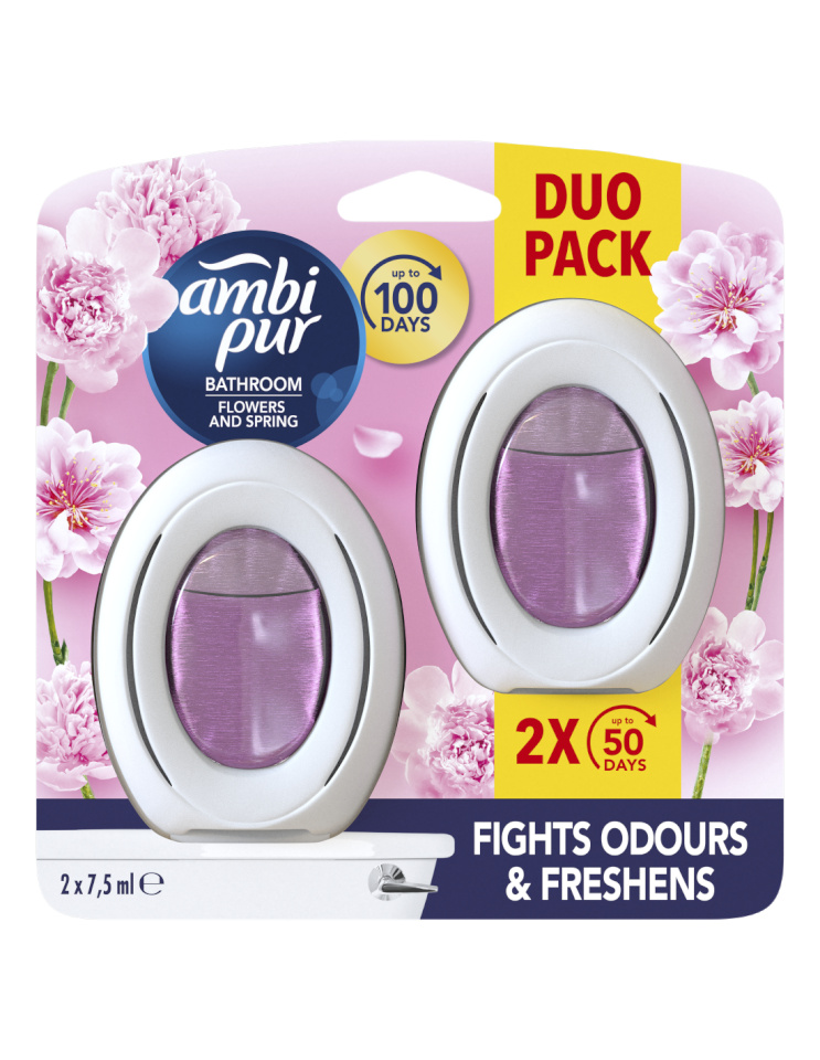 Ambi Pur vannitoa õhuvärskendaja Flower & Spring, 15ml