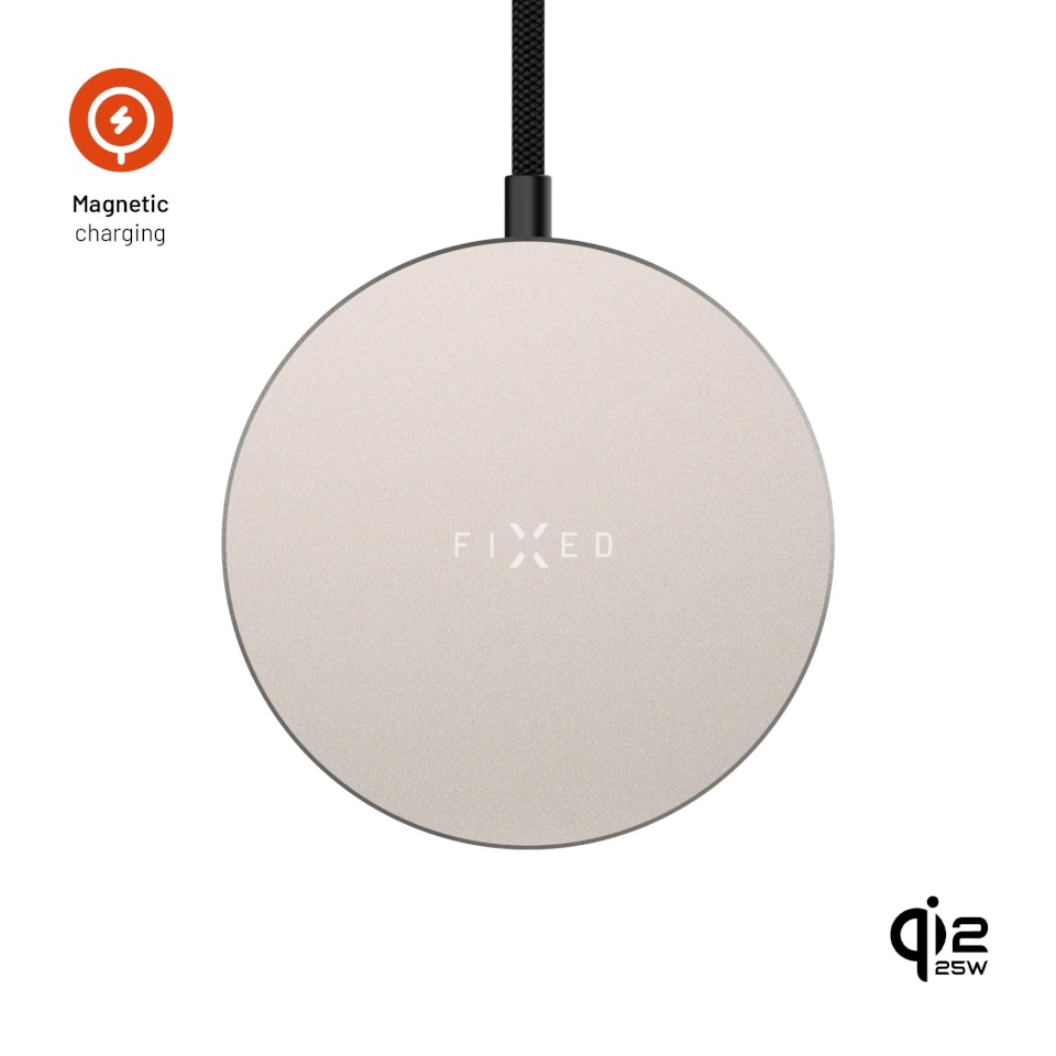 Fixed MagPad Slim wireless charger with Qi2.2, MagSafe support
