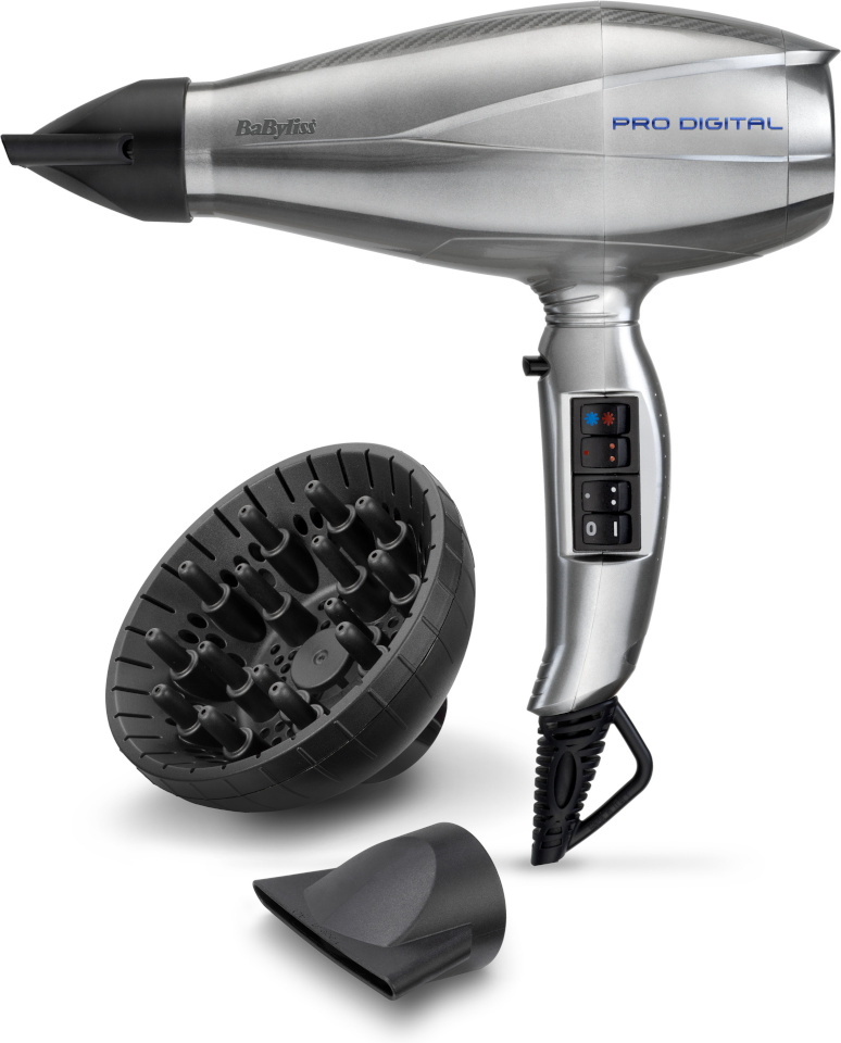 Babyliss föön 6000E Pro Digital Hair Dryer, hall