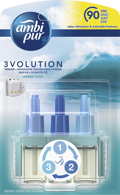 Ambi Pur õhuvärskendaja täitepakend Ocean Mist, 20ml