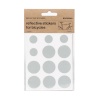 Bookman Helkurkleepsud jalgrattale Reflective Stickers for Bicycles, White Dots
