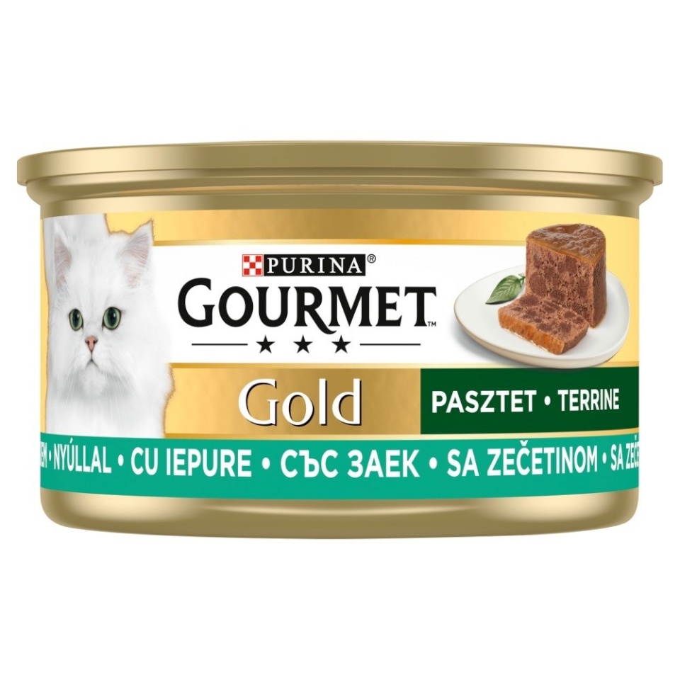Purina Nestle kassitoit GOURMET kuldne Rabbit - Wet Cat Food- 85g