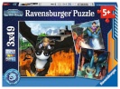 Ravensburger pusle Puzzle Dragons: The 9 worlds - 3x49-osaline 05688