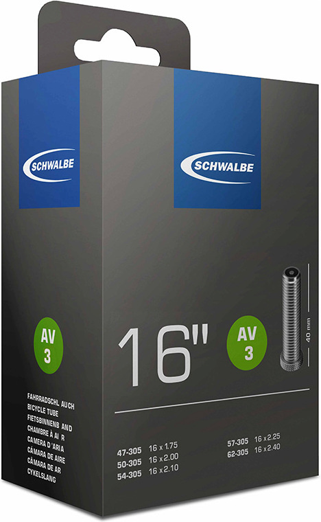 Schwalbe AV 3 jalgratta sisekumm 16"