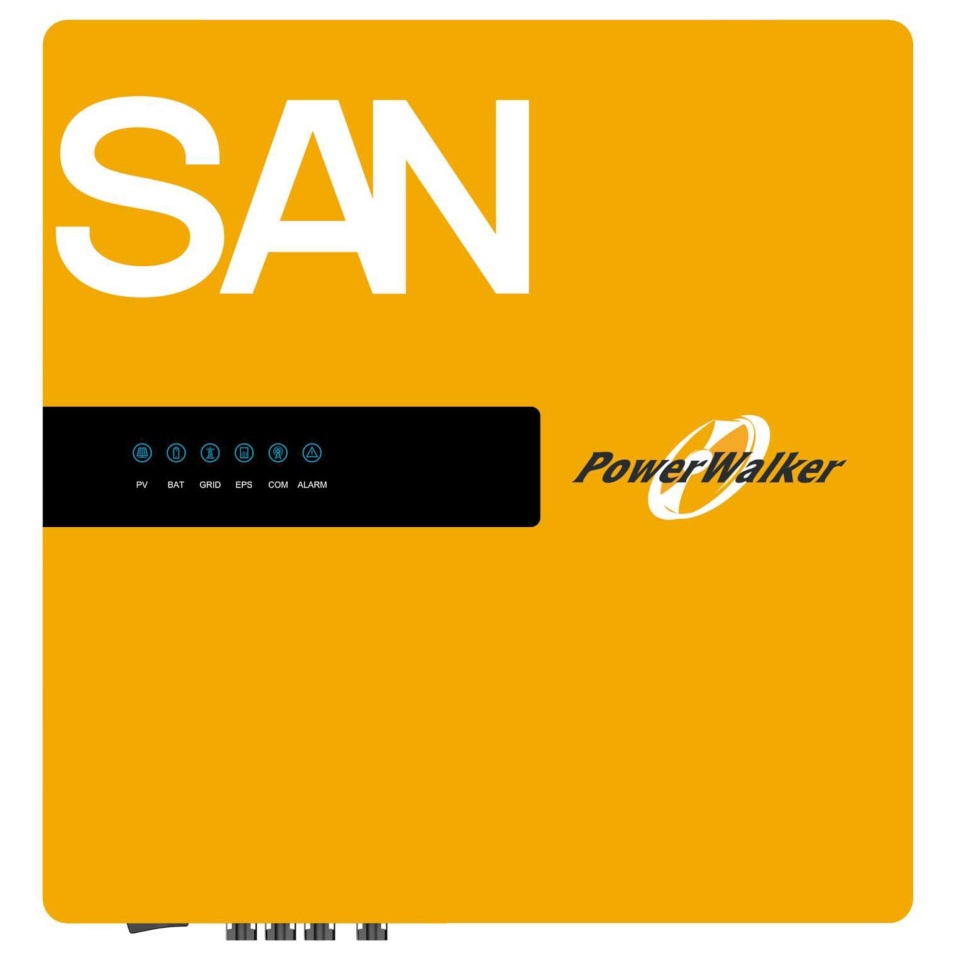 BlueWalker inverter PowerWalker Solar Inverter 6k SAN 3-phase hybrid