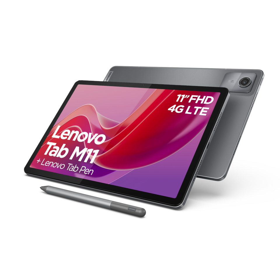 Lenovo tahvelarvuti Tab M11 4G Mediatek LTE 128 GB 27.9 cm (11") 4 GB Wi-Fi 5 (802.11ac) Android 13 Grey