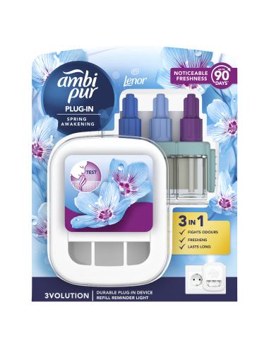 Ambi Pur elektriline õhuvärskendaja 3Volution Spring Awakening, 20ml