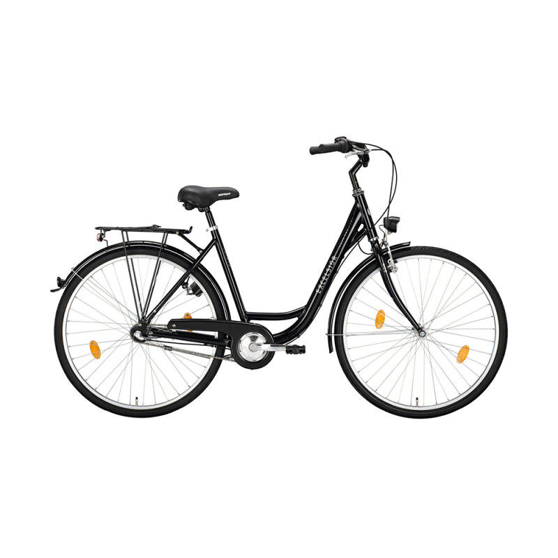 Excelsior Naiste laste jalgratas Road Cruiser Alu, 28", 3k, must