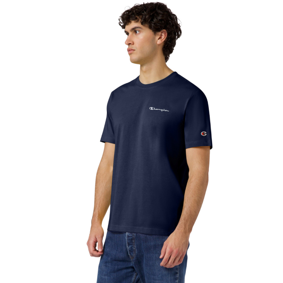 Champion T-särk meestele SS Tee tumesinine 221798 BS501 suurus S