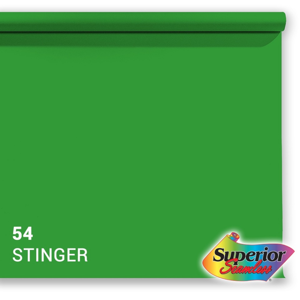 Superior taust Background Paper 54 Stinger Chroma Key 1.35x11m