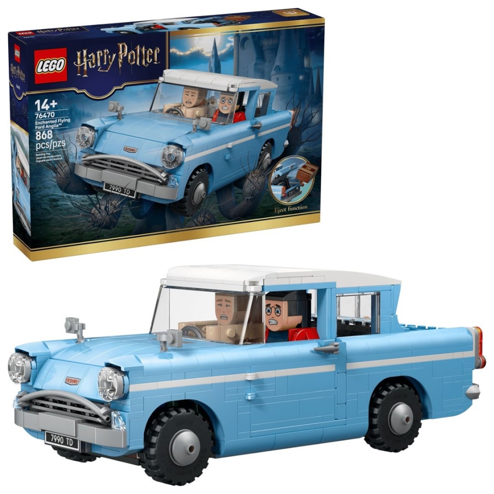 Lego klotsid HARRY POTTER 76470 Enchanted Flying Ford Anglia