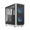 Fractal Design korpus Focus 2 RGB valge TG Clear Tint, Midi Tower, valge