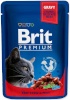 Brit kassitoit Premium Cat Beef Stew&Peas - Wet Cat Food- 100g