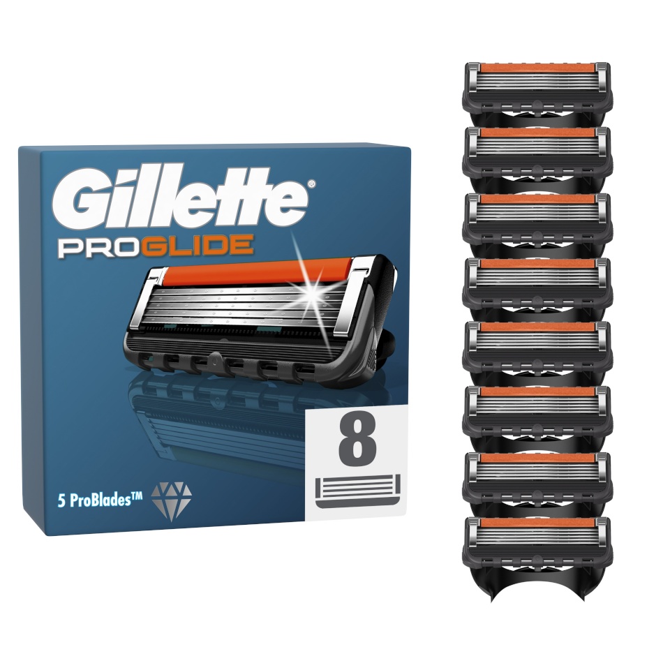 Gillette žiletiterad Fusion Proglide, 8tk
