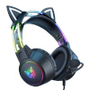 Onikuma mänguri kõrvaklapid ONIKUMA X15 PRO Gaming headset Cat must