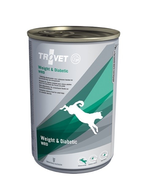 Trovet koeratoit Weight & Diabetic WRD with Chicken, 400g