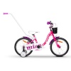 Tabou Lastejalgratas Miss AL, 16" roosa-valge