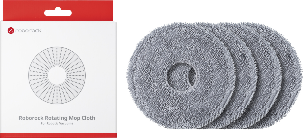 Roborock pöörlevad mopid Rotating Mop Cloth for Saros 10R / 20R / Z70, 4tk