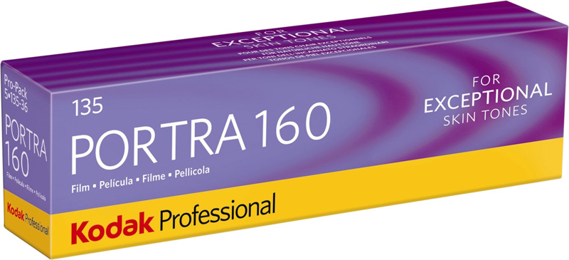 Kodak film Portra 160 135-36 - 5 pakk