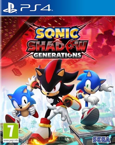 PlayStation 4 mäng Sonic X Shadow Generations