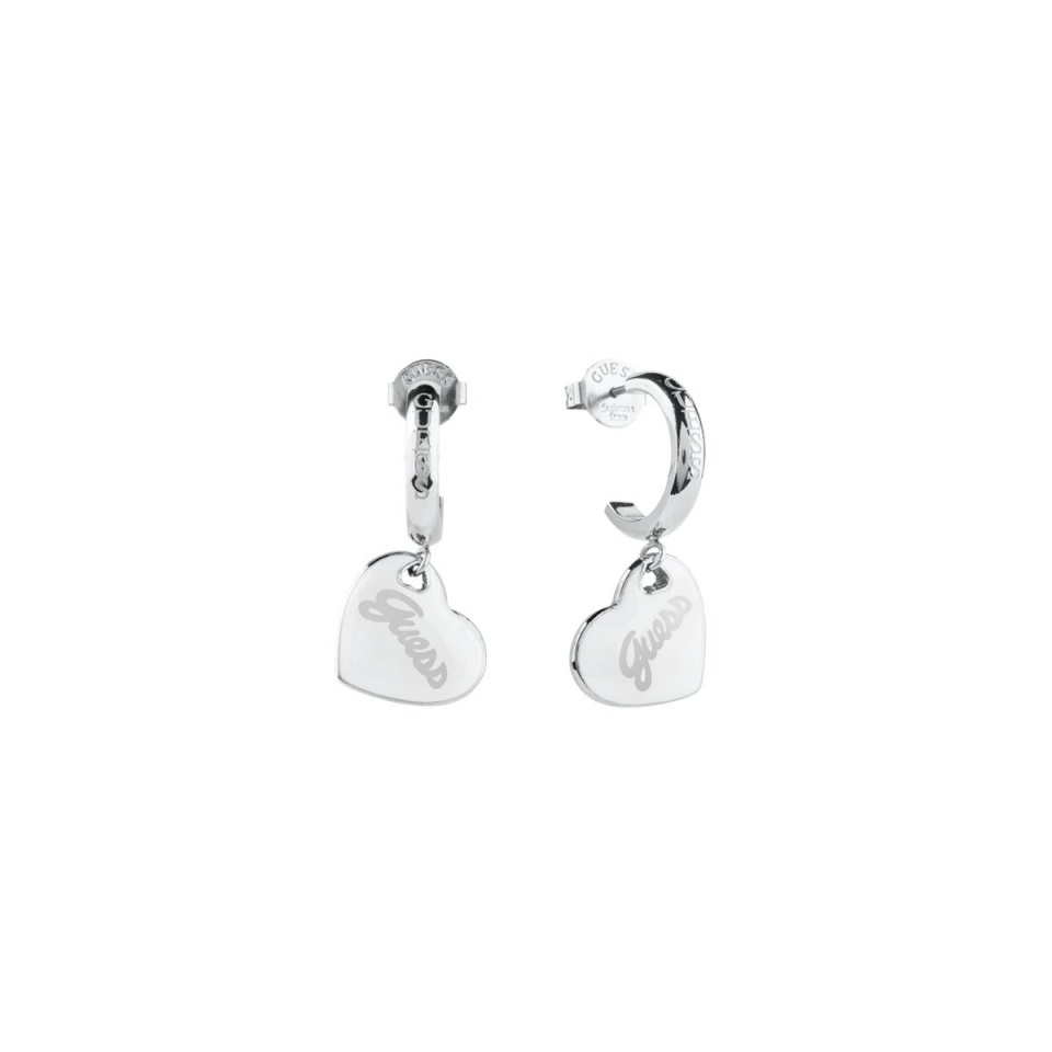 Guess naiste kõrvarõngad JUBE05151JWRHWHT-U Hõbedane