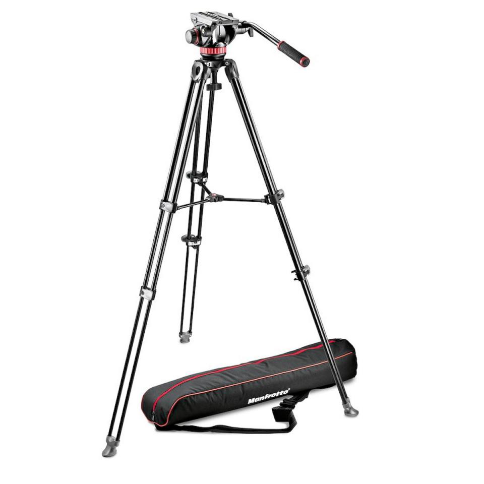 Manfrotto videostatiiv MVK502AM-1 + MVH502A videopea