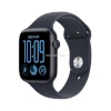 Apple Watch SE 3 GPS 40mm Midnight Aluminium Case with Navy Blue Sport Band - M/L