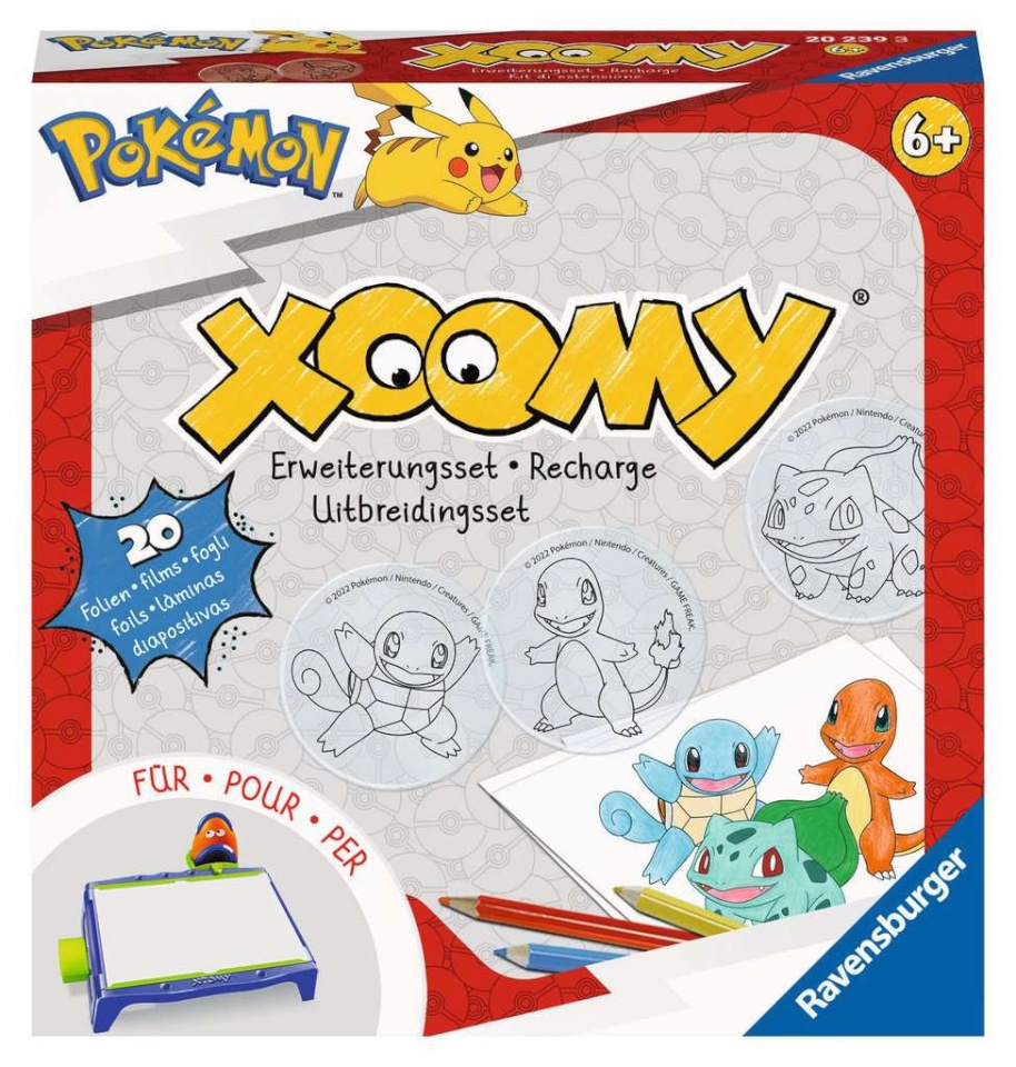 Ravensburger kunstitarbed Xoomy Expansion Set Pokemon 20239