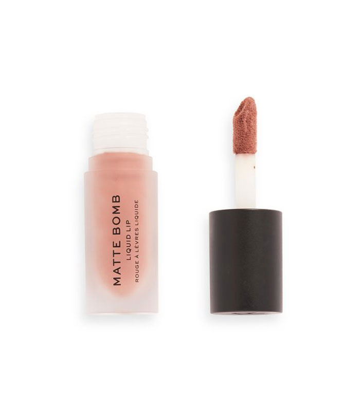 Makeup Revolution London huuleläige Matte Bomb 4,6ml, Delicate Brown, naistele