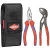Knipex tangide komplekt plier set 2-osaline in belt pouch