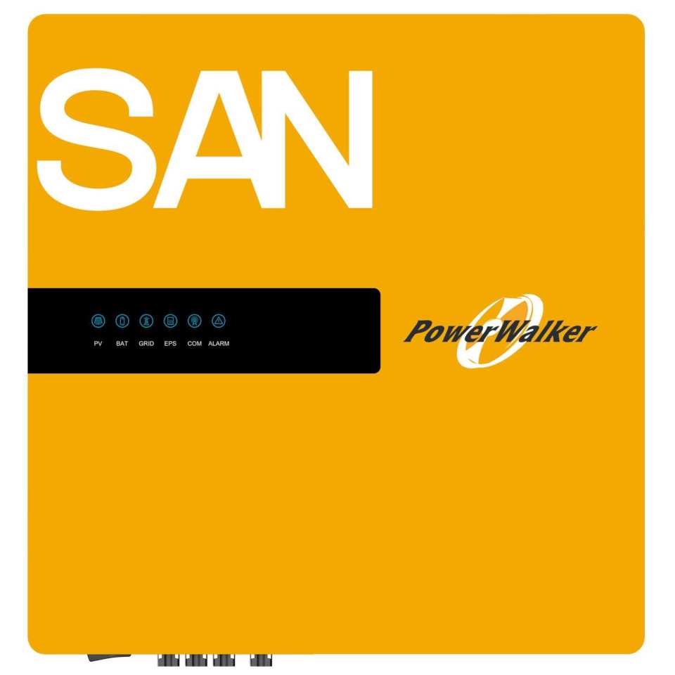 BlueWalker inverter PowerWalker Solar Inverter 10k SVN 3-phase hybrid