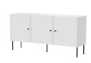 Cama Meble puhvetkapp 3D chest of drawers PALAZZO BIS 151x40x75 valge matt