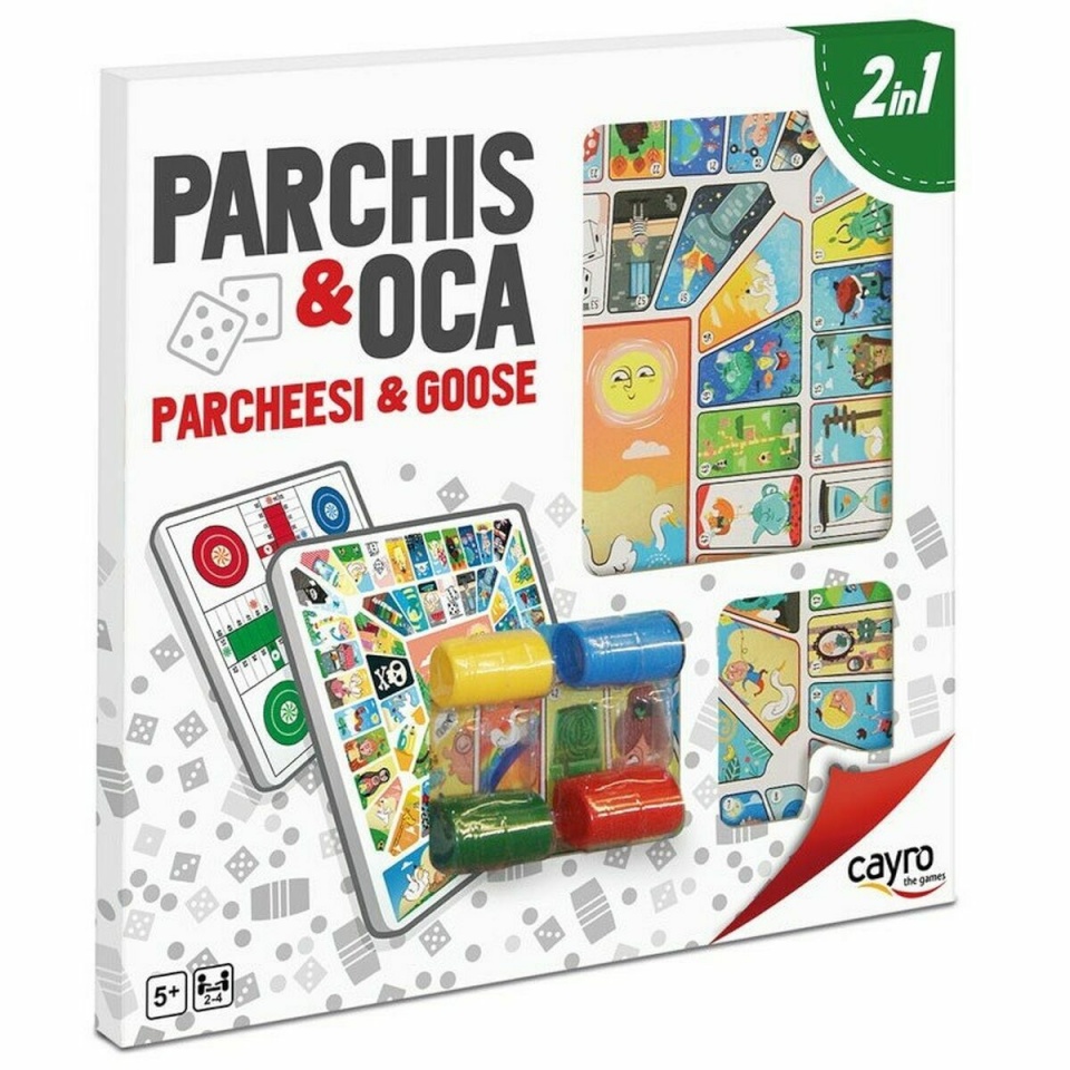 Cayro Parcheesi laud mitmevärviline 250 g