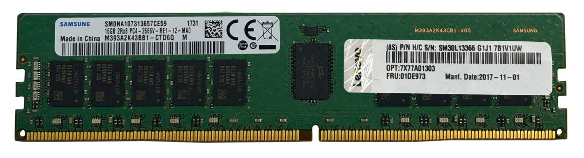 Lenovo 16GB DDR4 3200MHz (2Rx8) RDIMM