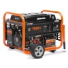Daewoo generaator GDA 8500E Engine-Generator 7000 W 30 L Petrol must, oranž