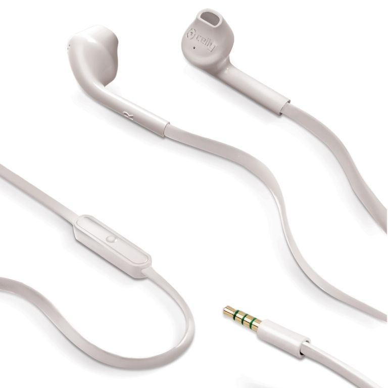 Celly 3.5mm AHJ handsfree, valge