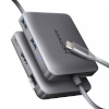 AXAGON HMC-5HL USB 5Gbps hub, 2x USB-A, HDMI 4k/60Hz, RJ-45, PD 100W